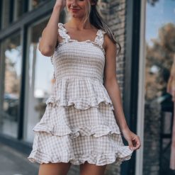 Southern Alternative Easy To Love Smocked Mini Dress Dresses