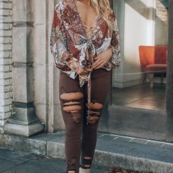 Southern Alternative Dare To Dream Paisley Kimono Top Clothing