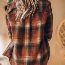 Southern Alternative Time Off Plaid Shacket Clothing
