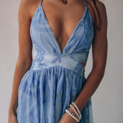 Southern Alternative Bali Lace Maxi Dress (Ocean) Dresses 7 Southern Alternative Bali Lace Maxi Dress (Ocean) Dresses