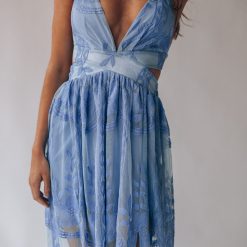 Southern Alternative Bali Lace Maxi Dress (Ocean) Dresses 8 Southern Alternative Bali Lace Maxi Dress (Ocean) Dresses