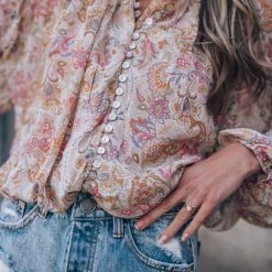 Southern Alternative Wildflowers Paisley Blouse Blouses + Tops