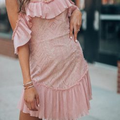 Southern Alternative Dresses Hope Mini Dress (Blush)