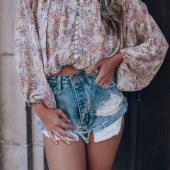 Southern Alternative Wildflowers Paisley Blouse Blouses + Tops
