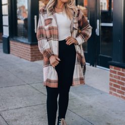 Southern Alternative Clothing Tori Button Up Plaid Shacket 2 Southern Alternative Clothing Tori Button Up Plaid Shacket