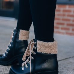Southern Alternative Gentry Lace Up Booties (Black) Clothing