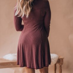 Southern Alternative Fresh Air Ribbed Mini Dress 2 Southern Alternative Fresh Air Ribbed Mini Dress