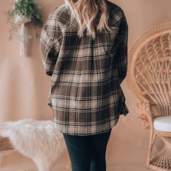 Southern Alternative Country Roads Plaid Shacket Clothing 3 Southern Alternative Country Roads Plaid Shacket Clothing