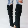 Southern Alternative Clothing Dolce Slouch Boots (Black)