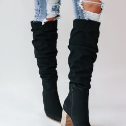 Southern Alternative Clothing Dolce Slouch Boots (Black)