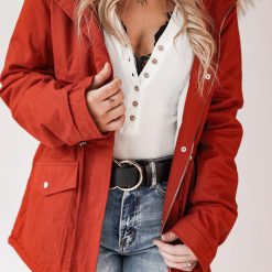 Southern Alternative Shiloh Parka (Rust) Jackets 2 Southern Alternative Shiloh Parka (Rust) Jackets