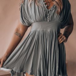 Southern Alternative In The Meadows Romper (Olive) Clothing