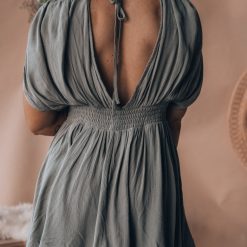 Southern Alternative In The Meadows Romper (Olive) Clothing