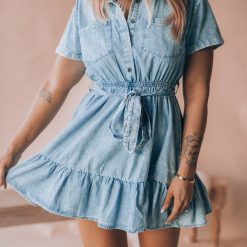 Southern Alternative Clothing Road Trip Woven Mini Dress 2 Southern Alternative Clothing Road Trip Woven Mini Dress