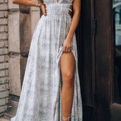 Southern Alternative Clothing Onyx Maxi Dress (Grey) 6 Southern Alternative Clothing Onyx Maxi Dress (Grey)