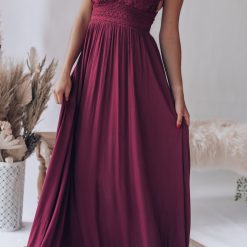 Southern Alternative Dresses Wanderlust Maxi Dress (Wine) 4 Southern Alternative Dresses Wanderlust Maxi Dress (Wine)