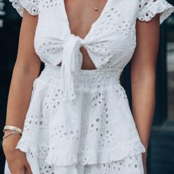 Southern Alternative Sunny Smiles Embroidered Mini Dress 4 Southern Alternative Sunny Smiles Embroidered Mini Dress