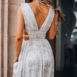 Southern Alternative Clothing Onyx Maxi Dress (Grey) 8 Southern Alternative Clothing Onyx Maxi Dress (Grey)