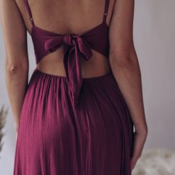 Southern Alternative Dresses Wanderlust Maxi Dress (Wine) 8 Southern Alternative Dresses Wanderlust Maxi Dress (Wine)