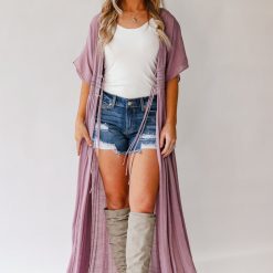 Southern Alternative Wanderer Duster (Faded Plum)