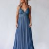 Southern Alternative Wanderlust Maxi Dress (Denim Blue) Dresses