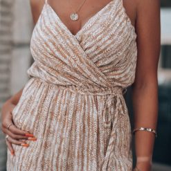 Southern Alternative Maisee Herringbone Jumpsuit Clothing
