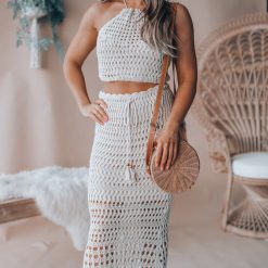 Southern Alternative Cape Cod Crochet Skirt Set