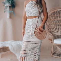 Southern Alternative Cape Cod Crochet Skirt Set