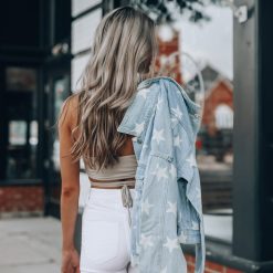 Southern Alternative Molly Wrap Halter Top (Oatmeal) Crop Tops 9 Southern Alternative Molly Wrap Halter Top (Oatmeal) Crop Tops