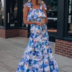 Southern Alternative Skye Floral Maxi Dress Dresses