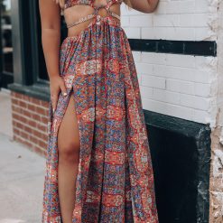 Southern Alternative Dresses Virgin Islands Maxi Dress (Red)