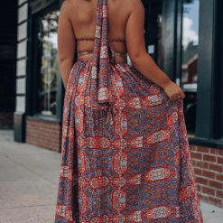 Southern Alternative Dresses Virgin Islands Maxi Dress (Red) 7 Southern Alternative Dresses Virgin Islands Maxi Dress (Red)