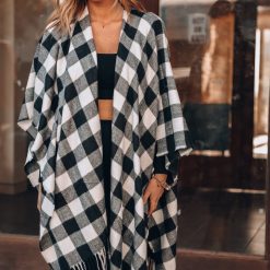 Southern Alternative Warm Front Plaid Wrap 2 Southern Alternative Warm Front Plaid Wrap