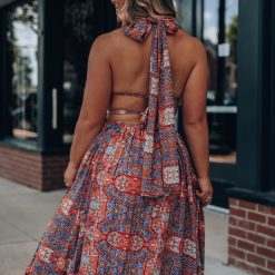 Southern Alternative Dresses Virgin Islands Maxi Dress (Red) 9 Southern Alternative Dresses Virgin Islands Maxi Dress (Red)