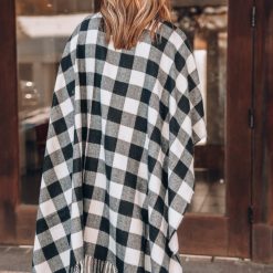 Southern Alternative Warm Front Plaid Wrap 4 Southern Alternative Warm Front Plaid Wrap