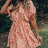 Southern Alternative Clothing Just Peachy Mini Dress