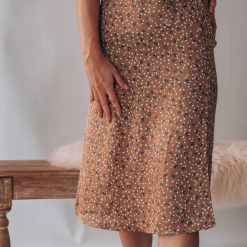Southern Alternative Skirts Show Off Wild Dot Slip Skirt