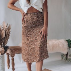 Southern Alternative Skirts Show Off Wild Dot Slip Skirt
