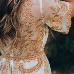 Southern Alternative Farrah Lace Romper (White) Clothing