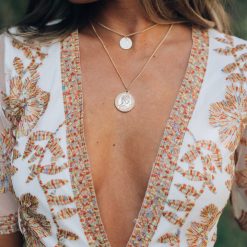 Southern Alternative Luck Has It Layered Gold Necklace Accessories