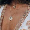 Southern Alternative Luck Has It Layered Gold Necklace Accessories