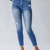 Southern Alternative Drew Frayed Denim Jeans
