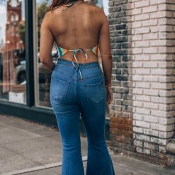 Southern Alternative Somewhere Over The Rainbow Scarf Top