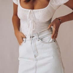 Southern Alternative Maddox Denim Mini Skirt 14 Southern Alternative Maddox Denim Mini Skirt