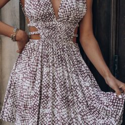 Southern Alternative Clothing Aphrodite Mini Dress (Wine)