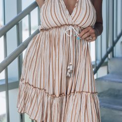 Southern Alternative Sand Storm Striped Mini Dress - Band Of Gypsies Dresses 2 Southern Alternative Sand Storm Striped Mini Dress - Band Of Gypsies Dresses