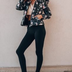 Southern Alternative Jackets Giselle Floral Quilted Jacket