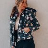Southern Alternative Jackets Giselle Floral Quilted Jacket