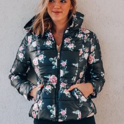 Southern Alternative Jackets Giselle Floral Quilted Jacket