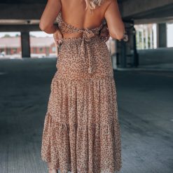 Southern Alternative Clothing Center Stage Ruffle Skirt Set (Rust)